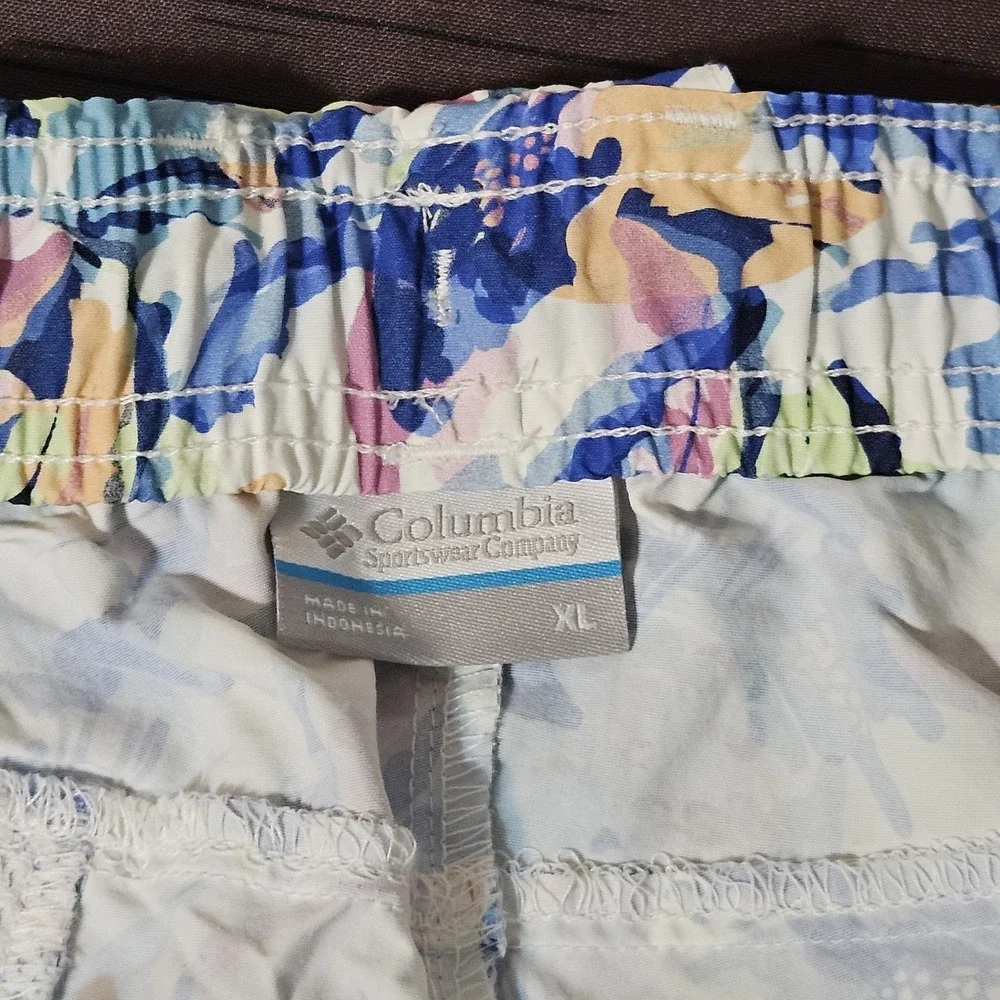 Columiba PFG Swim‎ Trunks XL Drawstring Fishing Outdoors  Fish  Mesh Pockets